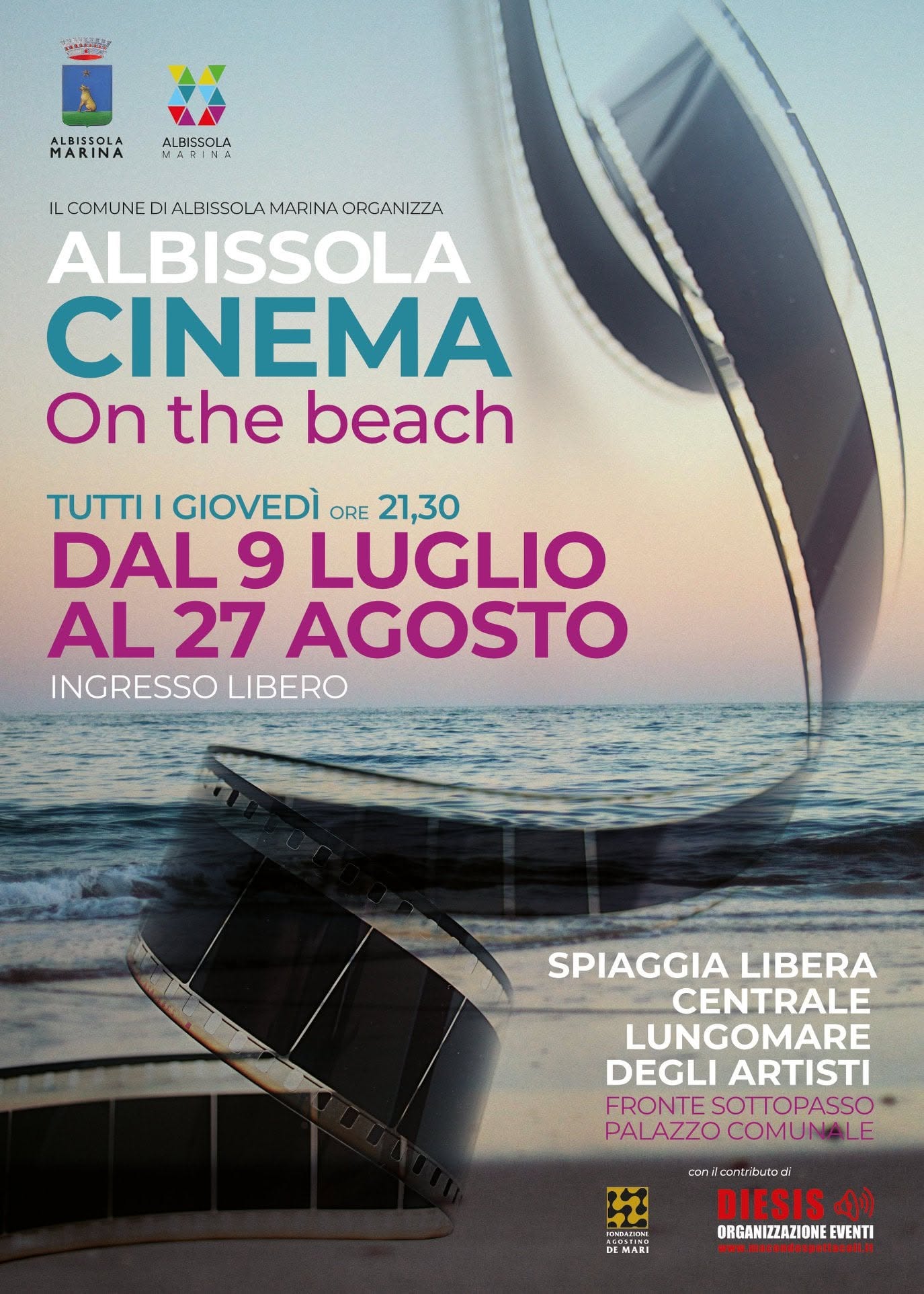 Locandina di Albissola Cinema On the beach