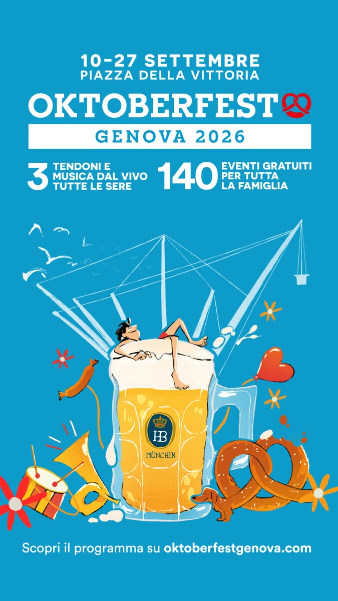 Locandina di Oktoberfest Genova 2026