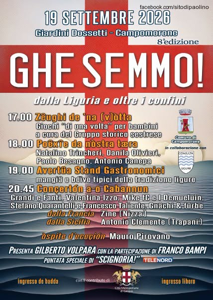 Locandina di Ghe Semmo!