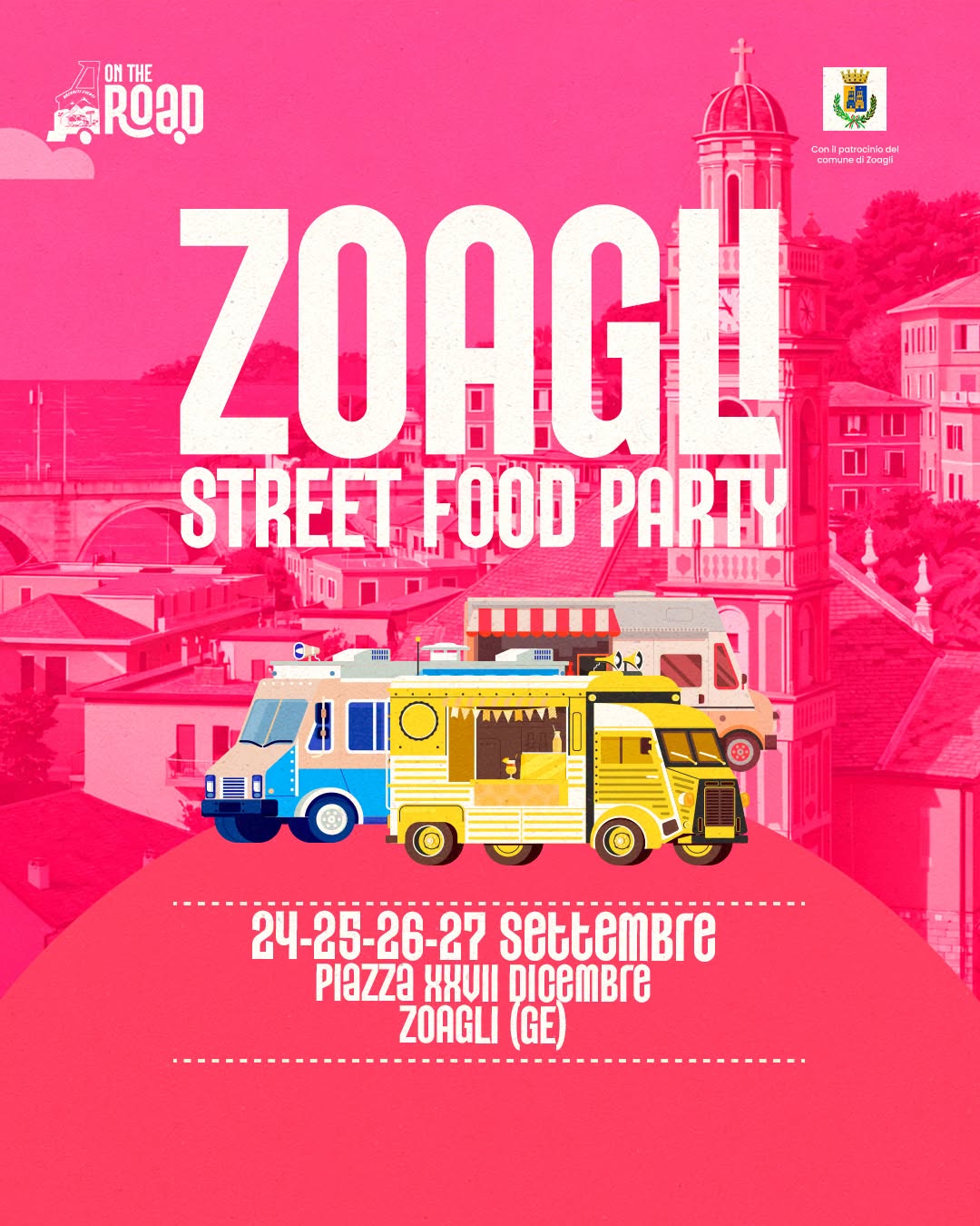 Locandina di ON THE ROAD ZOAGLI STREET FOOD PARTY