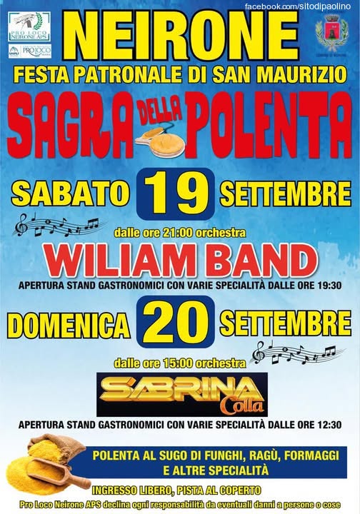 Locandina di Festa di San Maurizio 2026