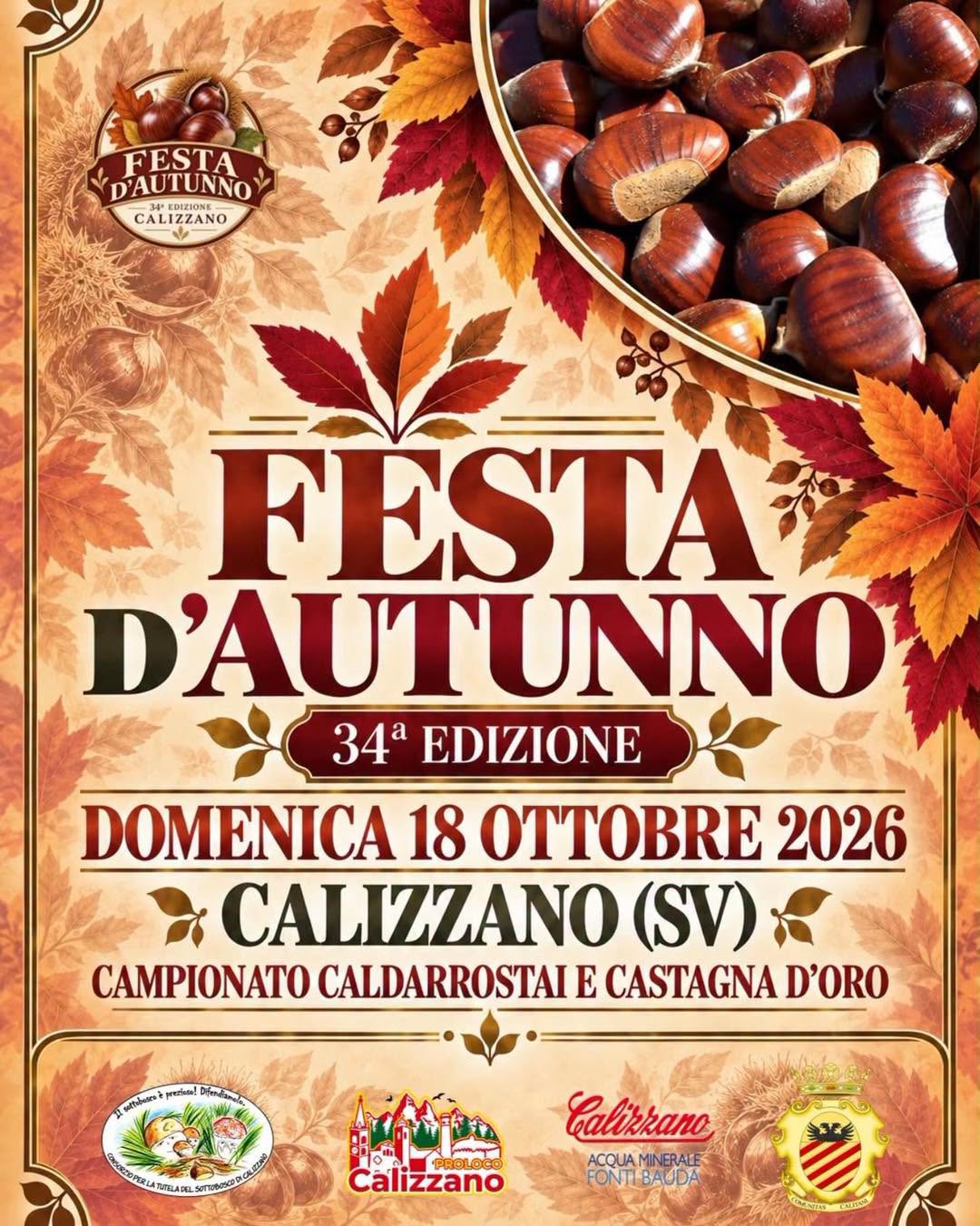 Plakat von FESTA D'AUTUNNO