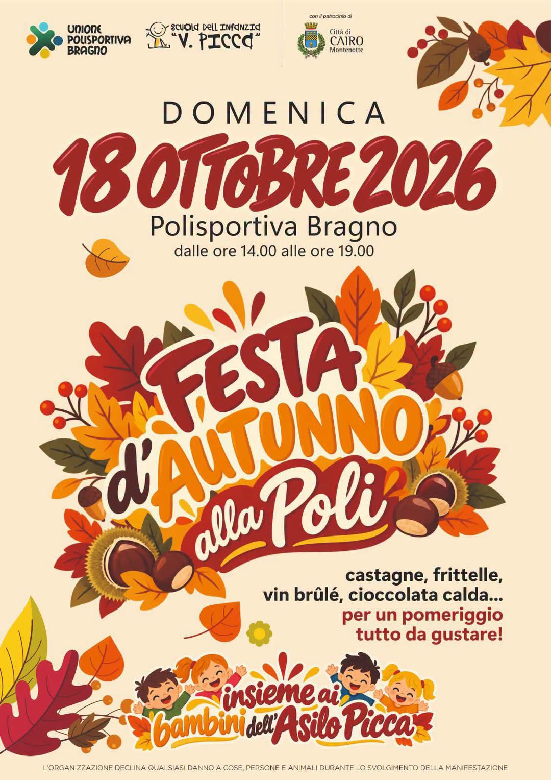Plakat von FESTA d'AUTUNNO alla Poli