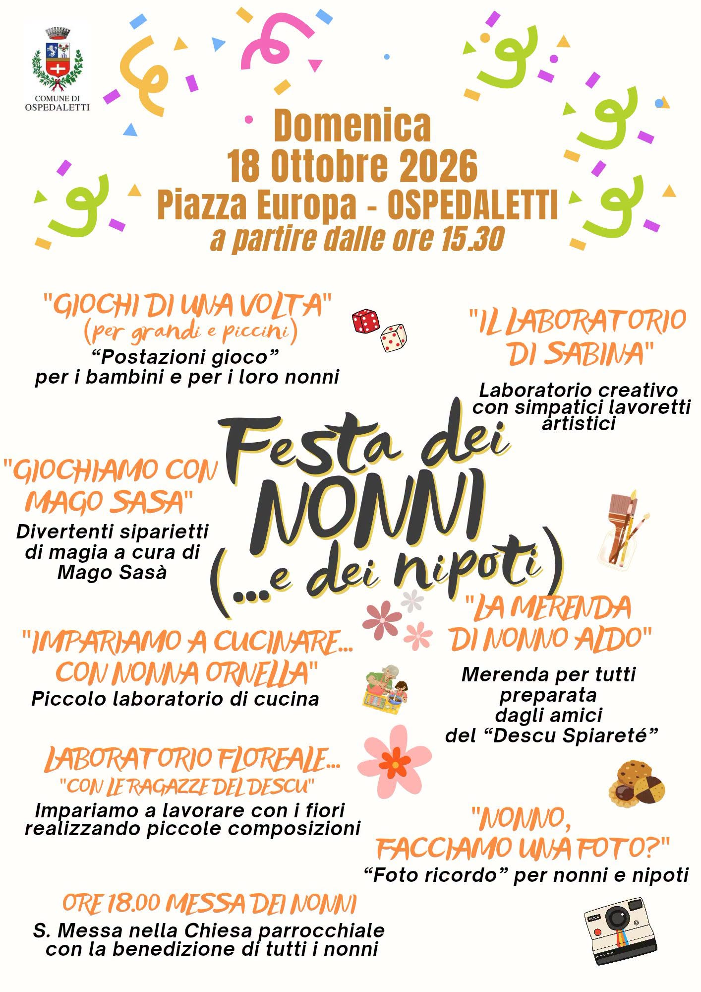 Plakat von Festa dei Nonni (...e dei nipoti)