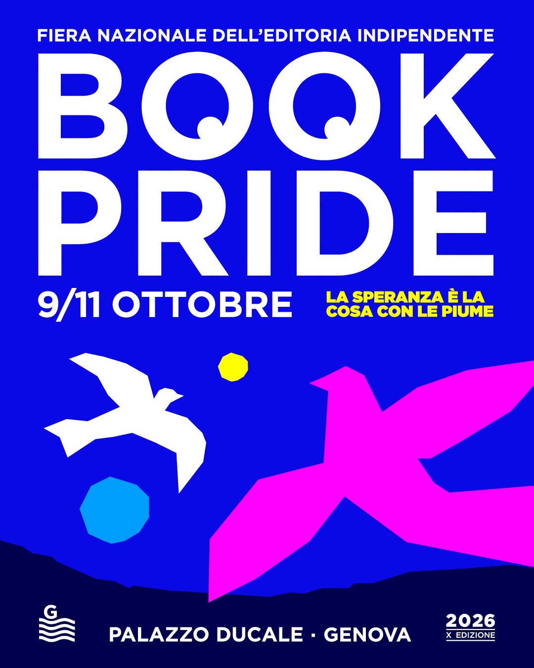 Plakat von Book Pride - Fiera Nazionale dell'Editoria Indipendente